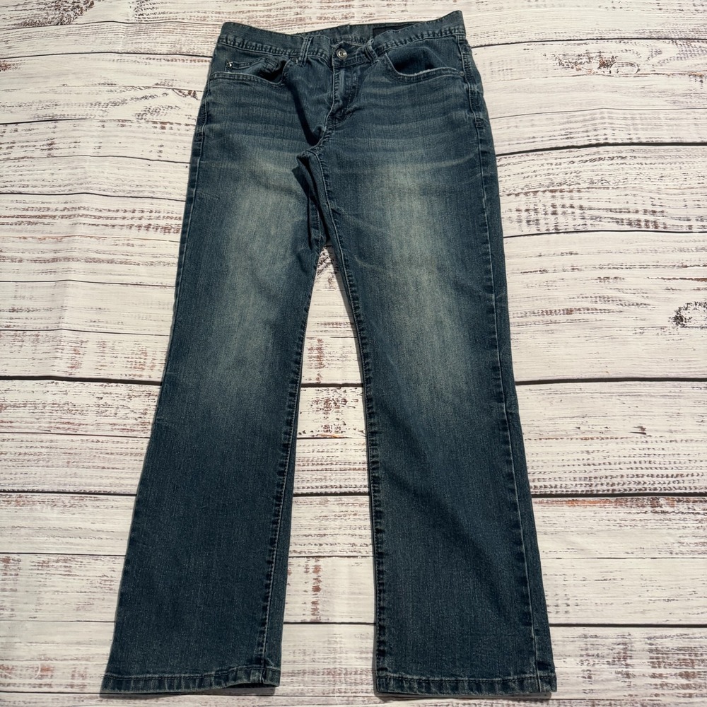 TK AXEL Jeans‎ Slim Straight Denim Blue Pants Men's Size 32x32 (Fits 32x28)